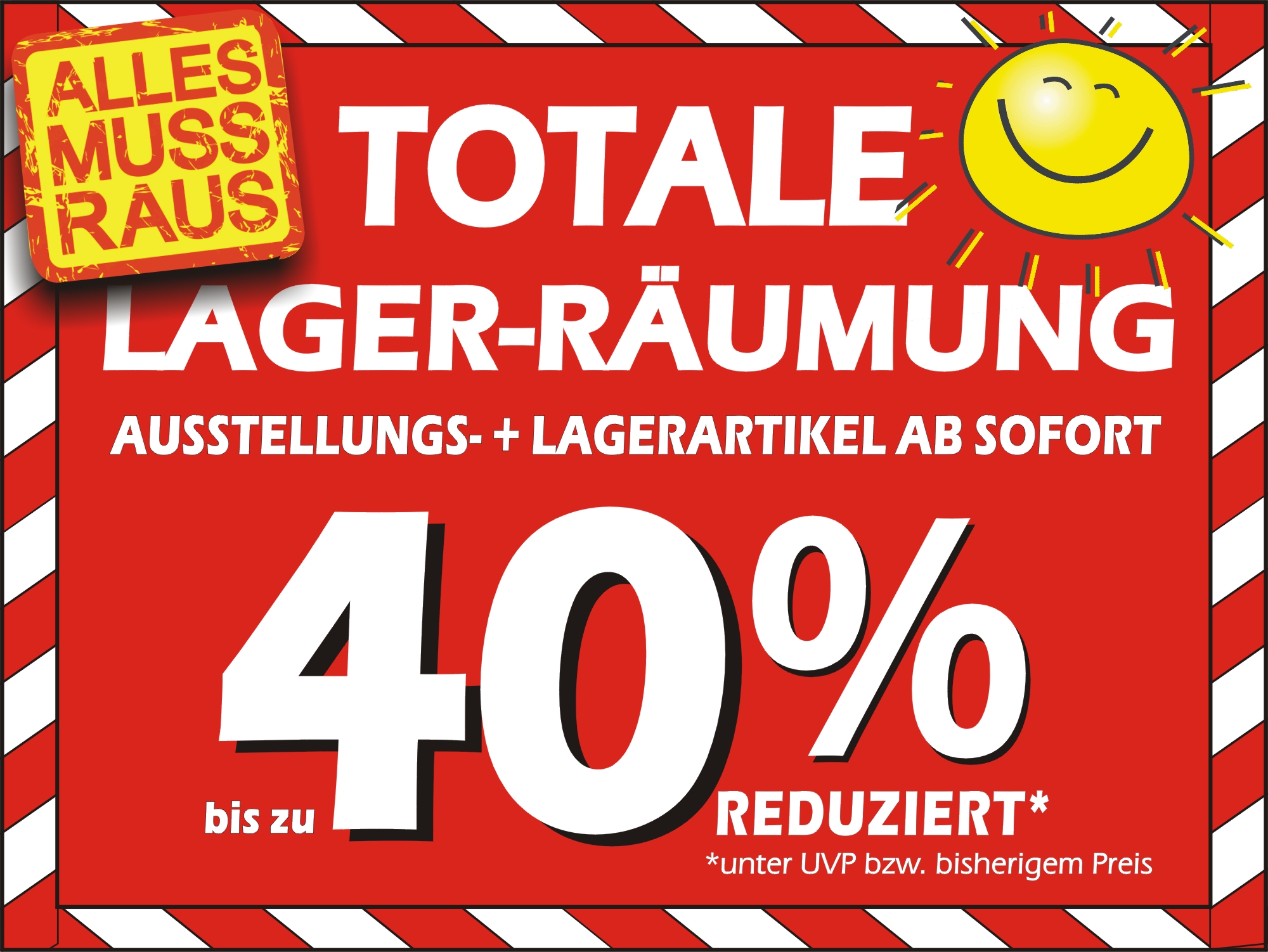 Gartenmöbel Lagerräumung 2026